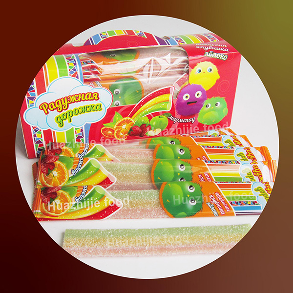 sour-belt-gummy-candy-factory